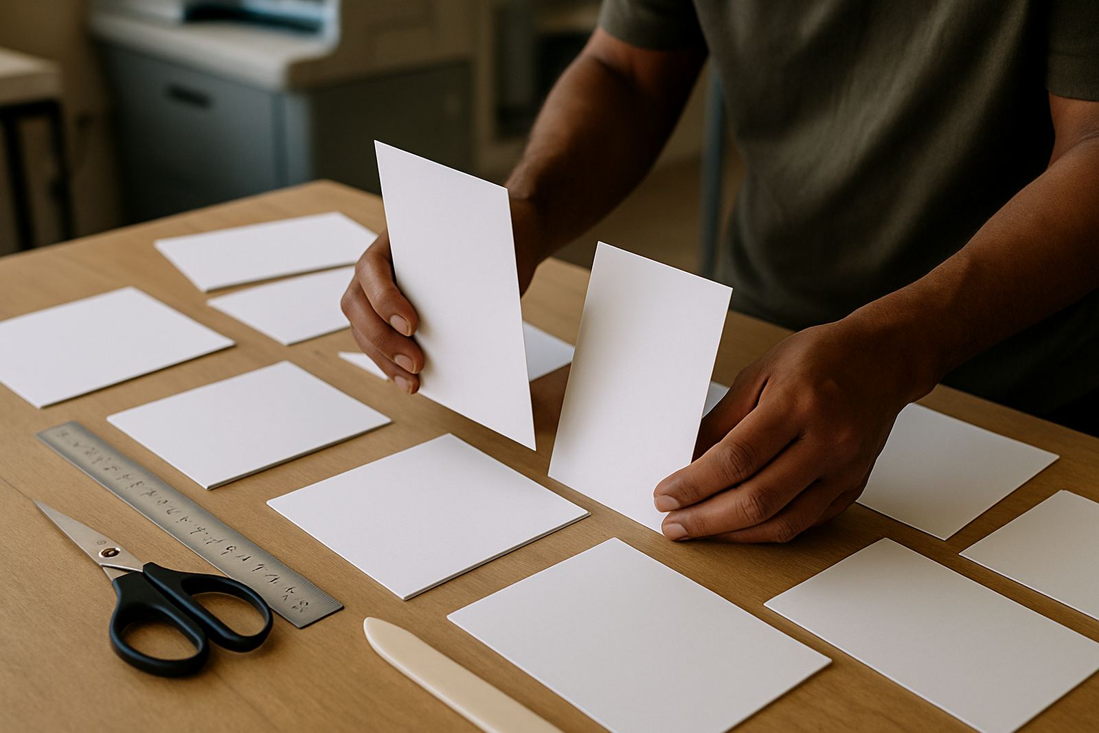 Folded Brochure Layout
